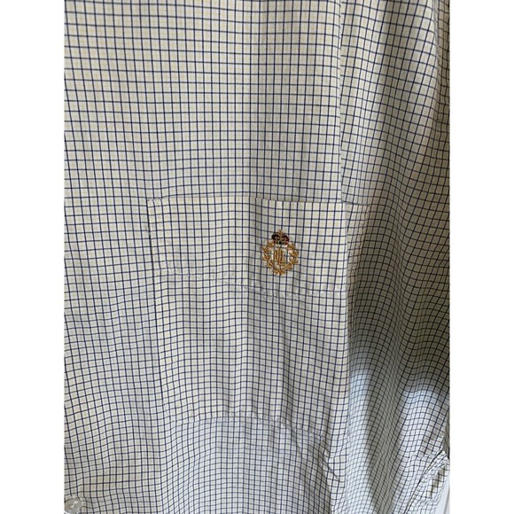 Vintage Y2K Ralph Lauren 100% Cotton Crest Sz Small Plaid - Picture 3 of 9